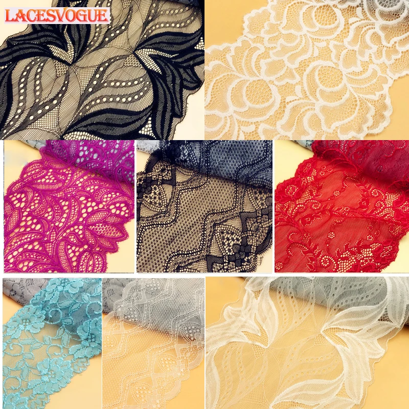 Stretch Lace Fabric DIY Handmade Accessories Garment Needlework Sewing Dress Underwear Fecoration 20 Yards 14-22cm 100
Stretch Lace Fabric DIY Handmade Accessories Garment Needlework Sewing Dress Underwear Fecoration 20 Yards 14-22cm 100