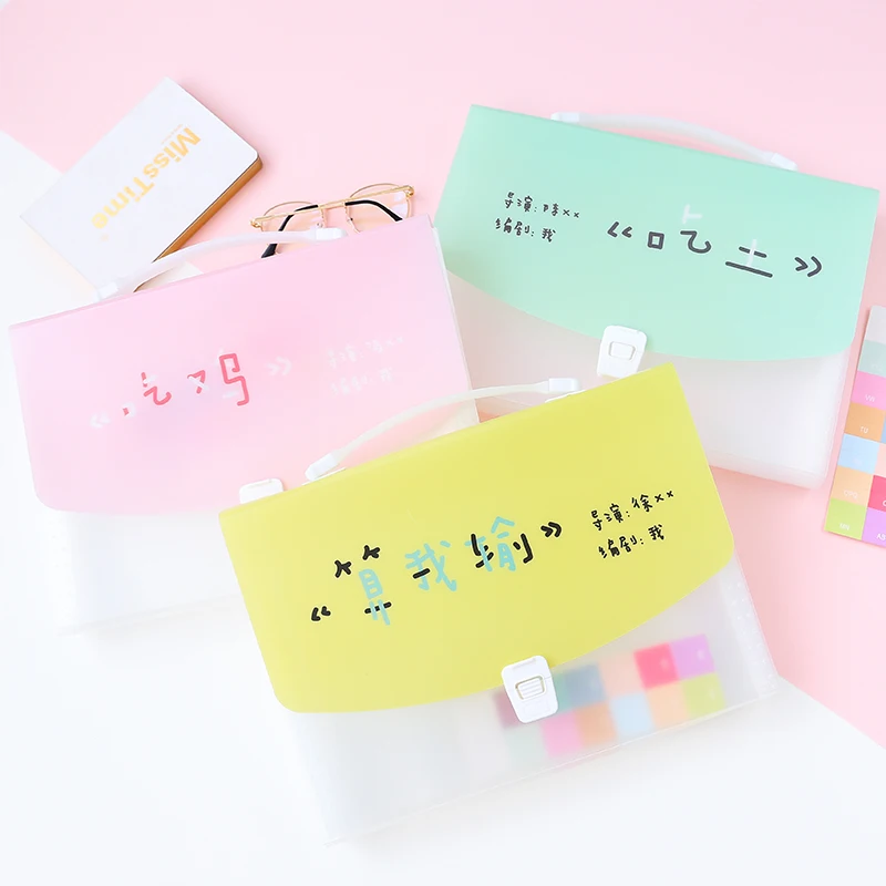 Cartoon cute portable children's school students A4 organ bag 13 into multi-layer folder information package test paper file bag
Cartoon cute portable children's school students A4 organ bag 13 into multi-layer folder information package test paper file bag