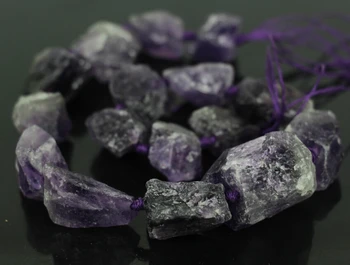 15.5"Strands Freeform Raw Ame thyst Quartz Cut Nugget Graduated Beads,Dark Purple Crystal Rough Nugget Nacklace Beads Jewelry
15.5"Strands Freeform Raw Ame thyst Quartz Cut Nugget Graduated Beads,Dark Purple Crystal Rough Nugget Nacklace Beads Jewelry