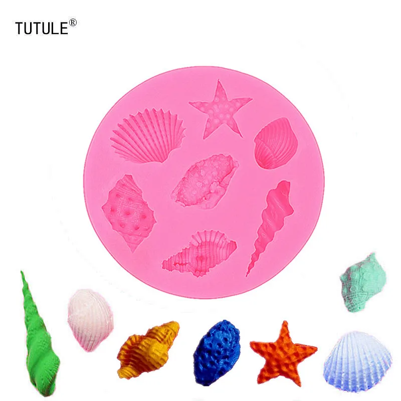 Gadgets-Multiple models Scallop shells of various marine DIY silicone bakeware fondant cake mold chocolate baking mold
Gadgets-Multiple models Scallop shells of various marine DIY silicone bakeware fondant cake mold chocolate baking mold