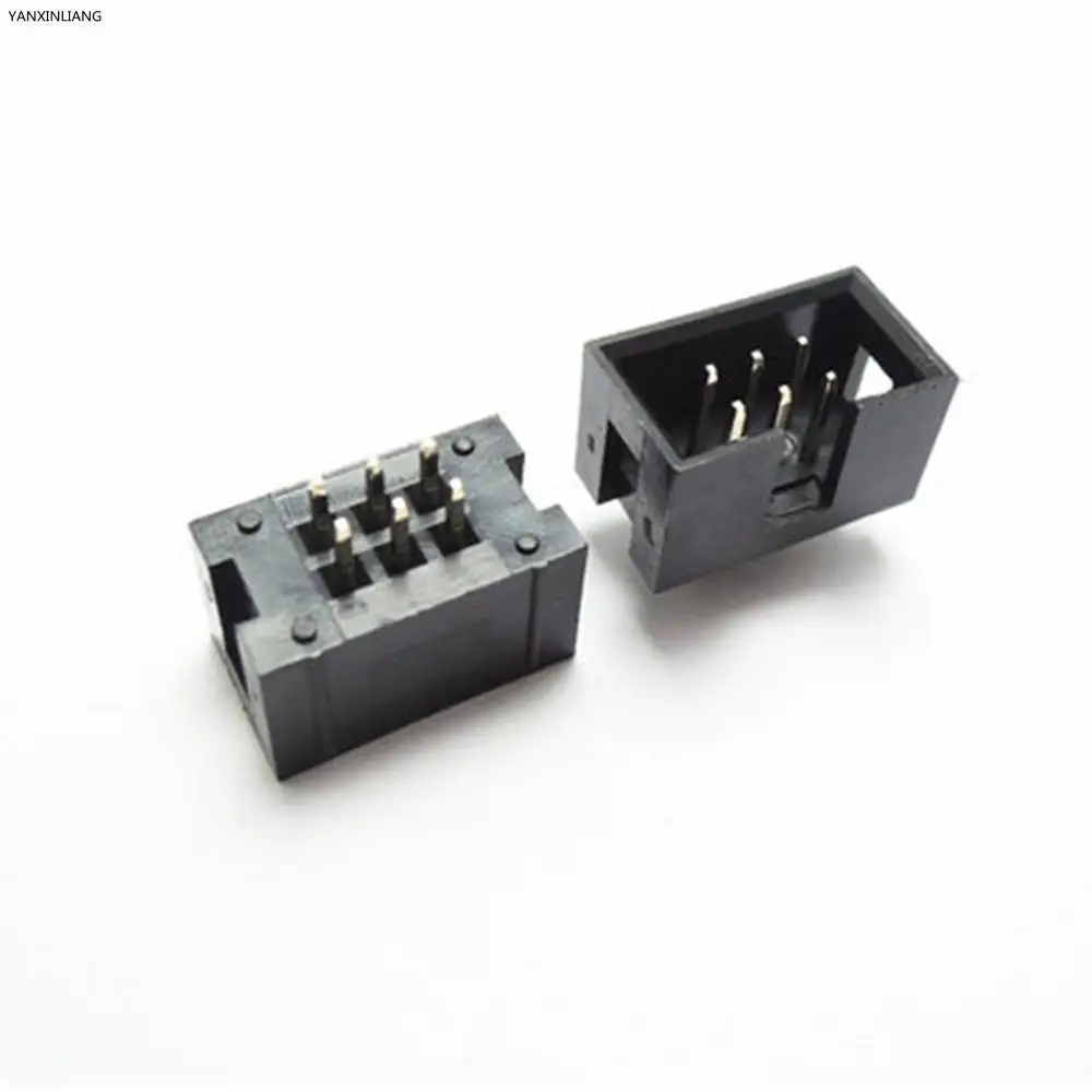 10PCS/Lot DC3 6 Pin 2x3Pin Double Row Pitch 2.54mm Double-spaced Straight Pin Male IDC Socket Box Header Connector High Quality
10PCS/Lot DC3 6 Pin 2x3Pin Double Row Pitch 2.54mm Double-spaced Straight Pin Male IDC Socket Box Header Connector High Quality