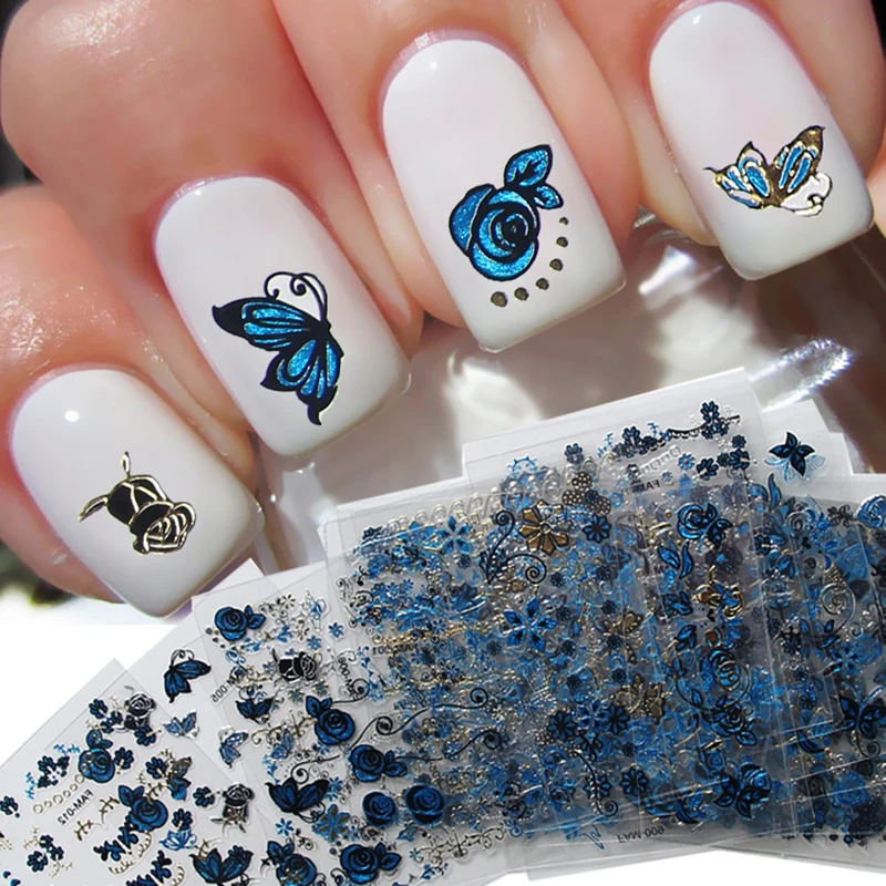 24 Pcs/Set Fashion Butterfly Flower 3D Nail Art Transfer Foils Sticker Removable Nails Art Decals Beauty Nail Art Decorations
24 Pcs/Set Fashion Butterfly Flower 3D Nail Art Transfer Foils Sticker Removable Nails Art Decals Beauty Nail Art Decorations
