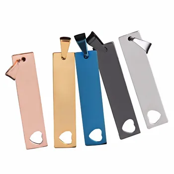 10 pcs Wholesale 5 Colors Stainless Steel Customized Name Blank Dog Tags Pendant Rectangle Necklace Jewelry
10 pcs Wholesale 5 Colors Stainless Steel Customized Name Blank Dog Tags Pendant Rectangle Necklace Jewelry