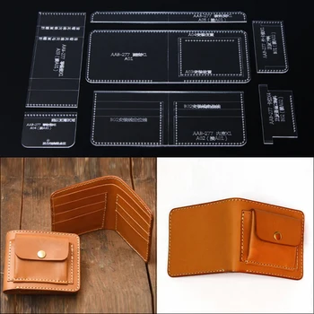1set Clear Acrylic Template Pattern For DIY Handmade Short Wallet Messager Bag Leather Craft Sewing Pattern Sewing stencils
1set Clear Acrylic Template Pattern For DIY Handmade Short Wallet Messager Bag Leather Craft Sewing Pattern Sewing stencils