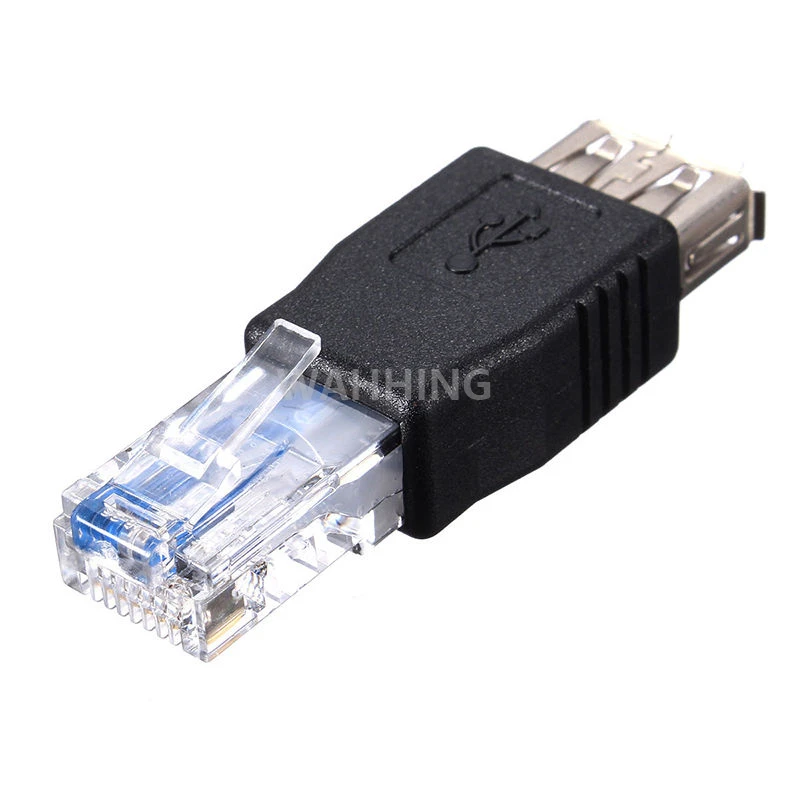 1pcs 8Pin RJ45 Male to USB Female Adapter Connector RJ45 Network Cable Ethernet Converter Transverter Plugs TR017
1pcs 8Pin RJ45 Male to USB Female Adapter Connector RJ45 Network Cable Ethernet Converter Transverter Plugs TR017