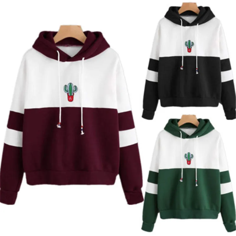 Casual Fashion Long Sleeve Hoodies Women Cactus Print Sweatshirt Tracksuits Hooded Pullover Tops Blouse Jumper Hoodie
Casual Fashion Long Sleeve Hoodies Women Cactus Print Sweatshirt Tracksuits Hooded Pullover Tops Blouse Jumper Hoodie