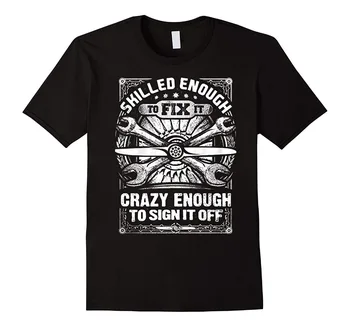 2019 New Arrival Men Great Quality Funny Man Cotton Skill Enough To Fix It Aircraft Mechanic Tee Shirt Maker
2019 New Arrival Men Great Quality Funny Man Cotton Skill Enough To Fix It Aircraft Mechanic Tee Shirt Maker