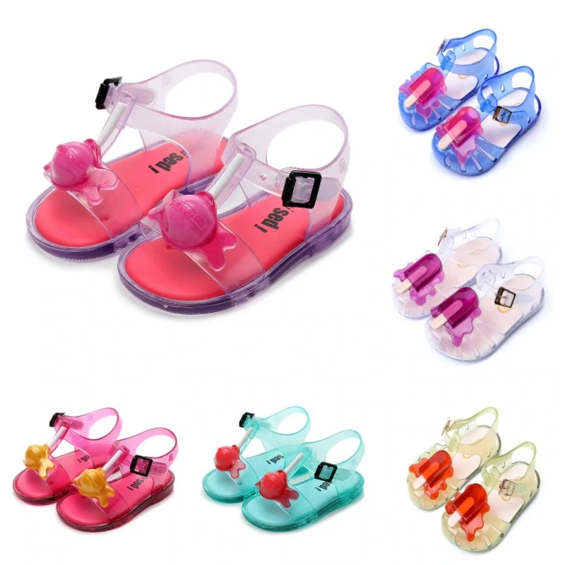Children's Mini Sandals New Girls Lollipop Candy Sandals Baby Pvc Sandals Children's Beach Shoes Non-slip Toddler Shoes
Children's Mini Sandals New Girls Lollipop Candy Sandals Baby Pvc Sandals Children's Beach Shoes Non-slip Toddler Shoes