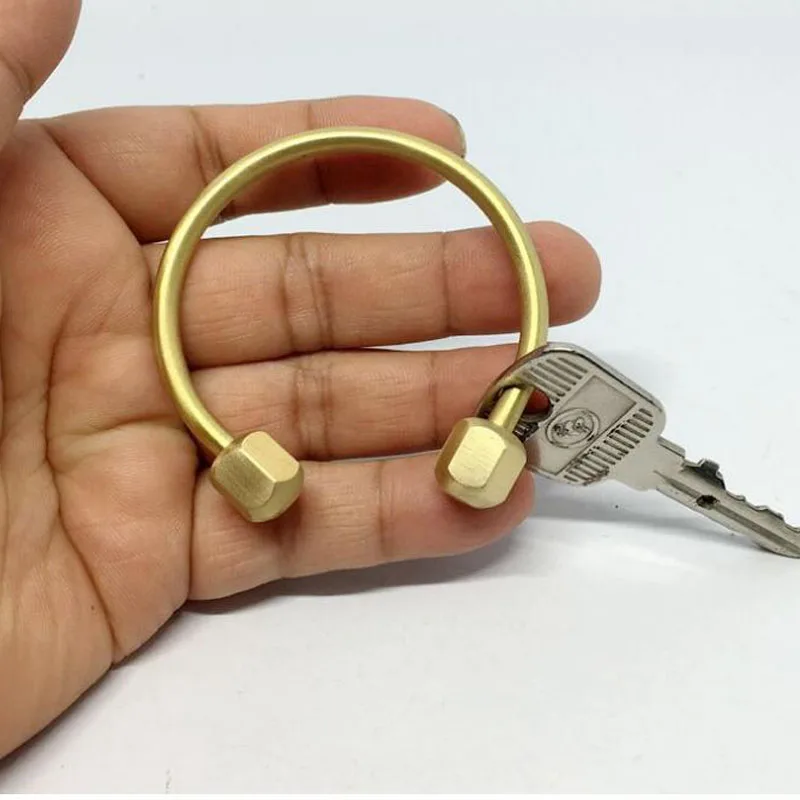 High quality Handmade Camping Brass Simple organize , Vintage semicircle open ring Outdoor EDC tool GS-0072
High quality Handmade Camping Brass Simple organize , Vintage semicircle open ring Outdoor EDC tool GS-0072