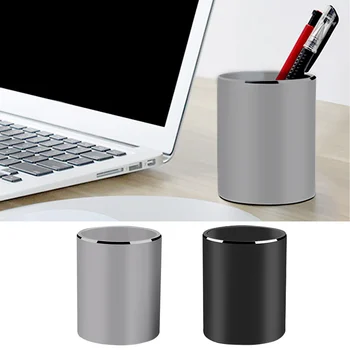 Round Aluminium Alloy Pencil Holder Pot Desktop Stationery Storage Organizer Cup Container for Pencil Pen Makeup Brushes Ruler
Round Aluminium Alloy Pencil Holder Pot Desktop Stationery Storage Organizer Cup Container for Pencil Pen Makeup Brushes Ruler