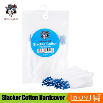 30pcs Original Demon Killer Slacker Cotton Hardcover Electronic Cigarette Atomizer vape Coil Wick electronic cigarette Cotton
30pcs Original Demon Killer Slacker Cotton Hardcover Electronic Cigarette Atomizer vape Coil Wick electronic cigarette Cotton