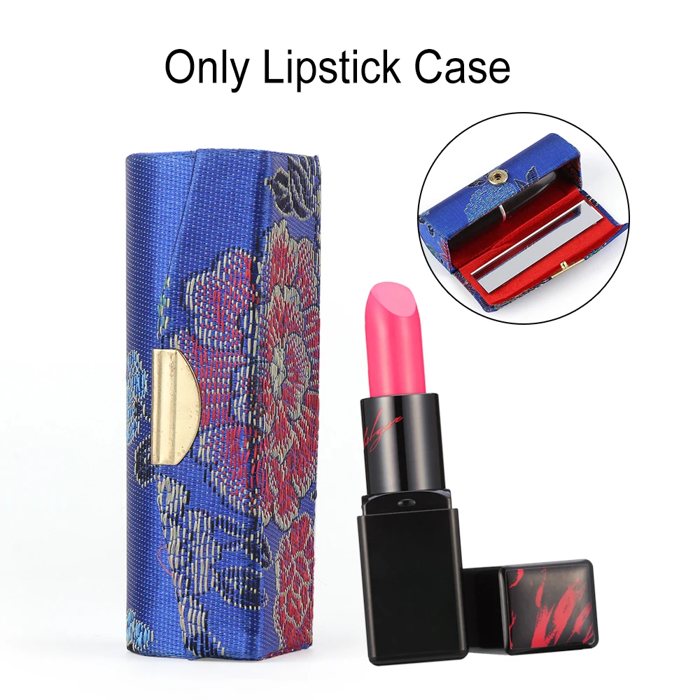 1PC Lipstick Storage Retro Embroidered Flower Design Lipstick Display Box With Mirror Lip Gloss Box Jewelry Packing Accessorices
1PC Lipstick Storage Retro Embroidered Flower Design Lipstick Display Box With Mirror Lip Gloss Box Jewelry Packing Accessorices