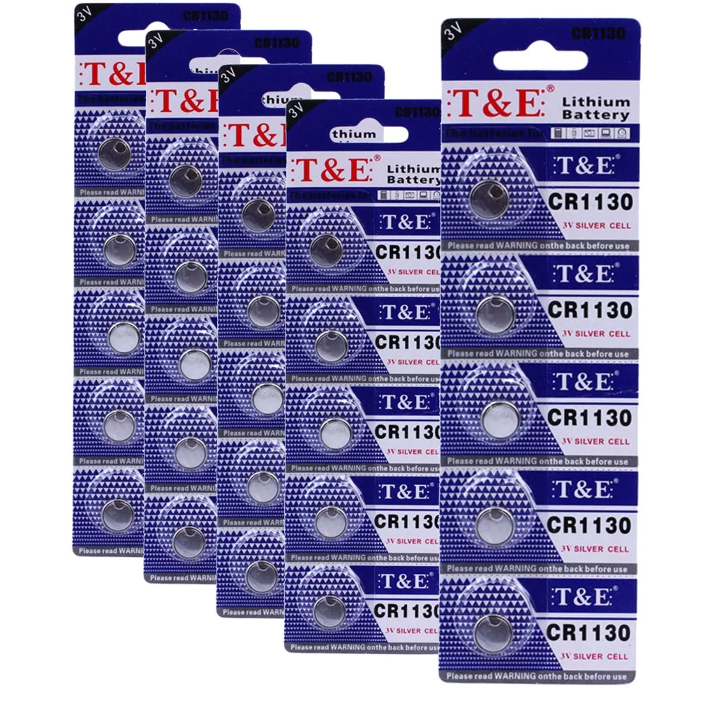 25pcs CR1130 3V Lithium Coin Cells Battery BR1130 ECR1130 CR 1130 Button Batteries For Watch Electronic Toy Remote
25pcs CR1130 3V Lithium Coin Cells Battery BR1130 ECR1130 CR 1130 Button Batteries For Watch Electronic Toy Remote