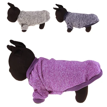 New Winter Soft Cotton Sweater Clothing 1PC Solid Color Warm Dog Clothes Puppy Coat For Small Dogs Chihuahua ropa para perro 
New Winter Soft Cotton Sweater Clothing 1PC Solid Color Warm Dog Clothes Puppy Coat For Small Dogs Chihuahua ropa para perro
