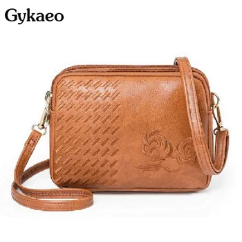 Gykaeo Women Multifunctional Embroidered Shoulder Bag Ladies Circular Floral Messenger Bags Small Leather Evening Day Clutches
Gykaeo Women Multifunctional Embroidered Shoulder Bag Ladies Circular Floral Messenger Bags Small Leather Evening Day Clutches