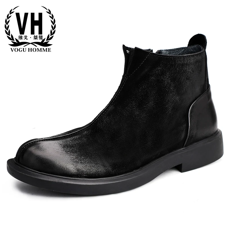 Riding boots male high real leather thick short boots mens cowhide retro fashion military boots autumn winter cowboy boots men
Riding boots male high real leather thick short boots mens cowhide retro fashion military boots autumn winter cowboy boots men