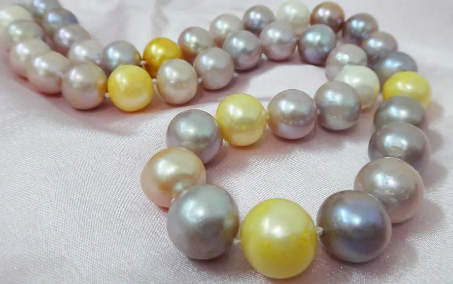 Wholesale FREE SHIPPING 18"10-12MM ROUND SOUTH SEA GENUINE WHITE GOLD LAVENDER MULTIC PEARL NECKLACE 14KGP
Wholesale FREE SHIPPING 18"10-12MM ROUND SOUTH SEA GENUINE WHITE GOLD LAVENDER MULTIC PEARL NECKLACE 14KGP