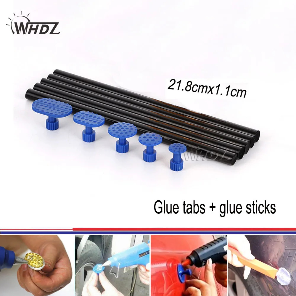 WHDZ 5pcs Hot Melt Glue Sticks Clear Adhesive For Hot Melt Gun & 5pcs Plastic Glue pulling Tabs Dent Removal Connector Glue Tabs
WHDZ 5pcs Hot Melt Glue Sticks Clear Adhesive For Hot Melt Gun & 5pcs Plastic Glue pulling Tabs Dent Removal Connector Glue Tabs