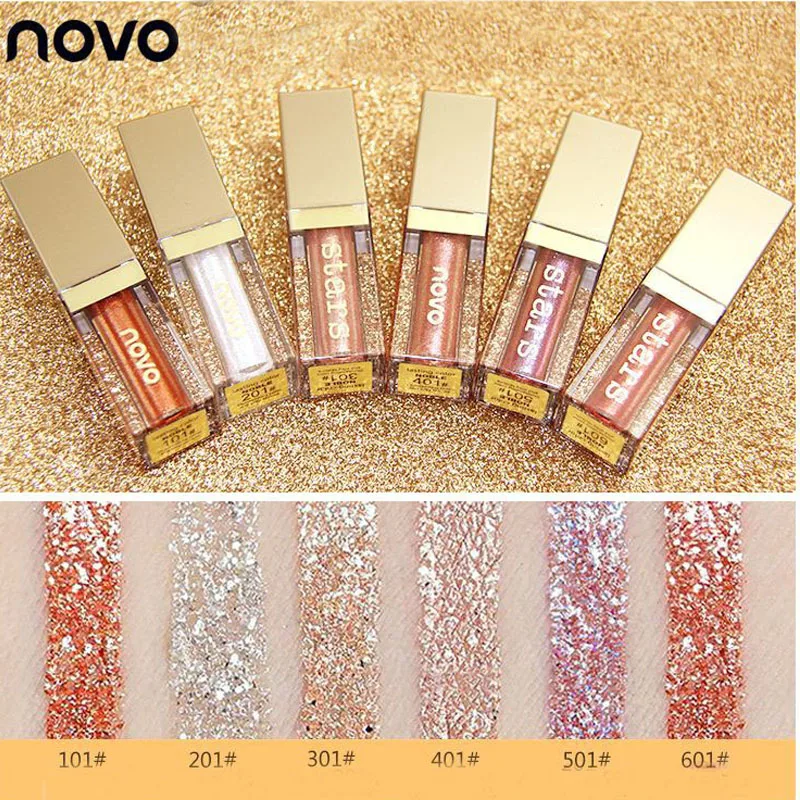 Novo shimmer eyeshadow cream waterpoof long lasting 4.5ml diamond gold rose red silver metallic liquid eyeshadow BN107
Novo shimmer eyeshadow cream waterpoof long lasting 4.5ml diamond gold rose red silver metallic liquid eyeshadow BN107