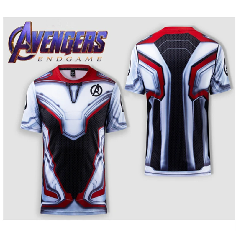 2019New Avengers 4 Final Quantum War 3D T Print T-Shirt Men's T-Shirt Compressed Iron Man Cosplay Costume Short Sleeve Top Men
2019New Avengers 4 Final Quantum War 3D T Print T-Shirt Men's T-Shirt Compressed Iron Man Cosplay Costume Short Sleeve Top Men