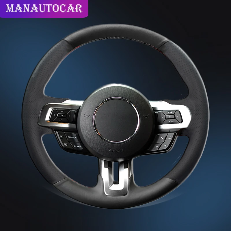 Car Braid On The Steering Wheel Cover for Ford Mustang 2015-2019 Mustang GT 2015 2017 2018 2019 Auto Braiding Covers Car-styling
Car Braid On The Steering Wheel Cover for Ford Mustang 2015-2019 Mustang GT 2015 2017 2018 2019 Auto Braiding Covers Car-styling