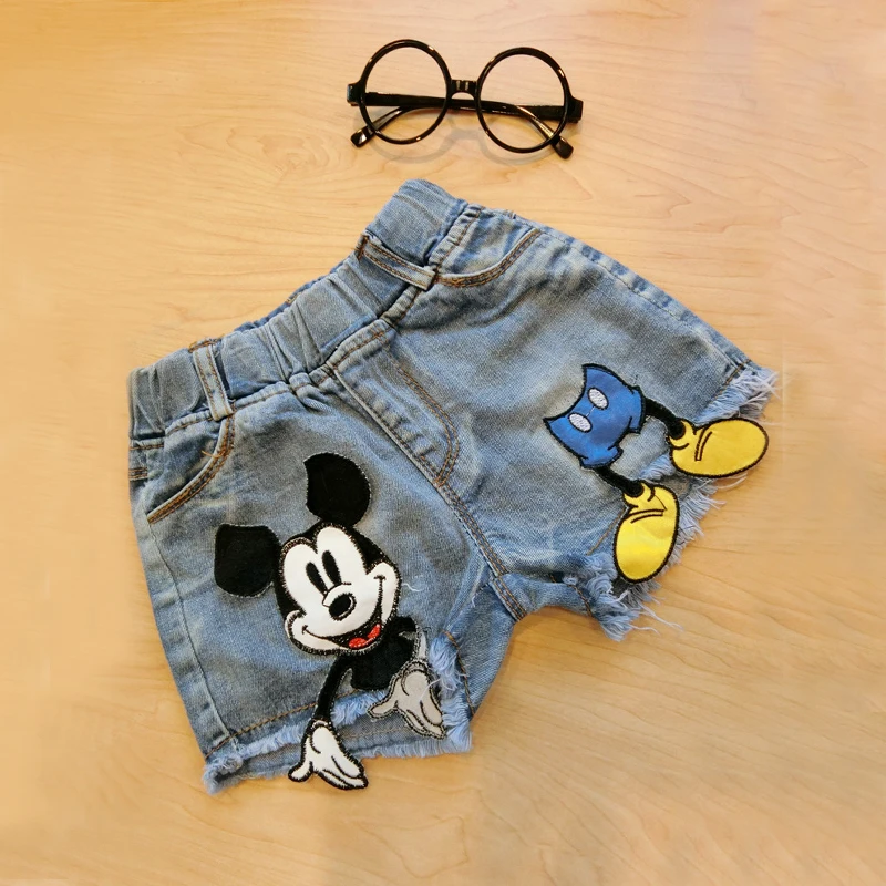 YATFIML Children Girls Boy toddler Shorts Demin Cartoon Mouse Pattern Baby Ripped Jeans Short Pants Summer Pearls Kids Trousers
YATFIML Children Girls Boy toddler Shorts Demin Cartoon Mouse Pattern Baby Ripped Jeans Short Pants Summer Pearls Kids Trousers