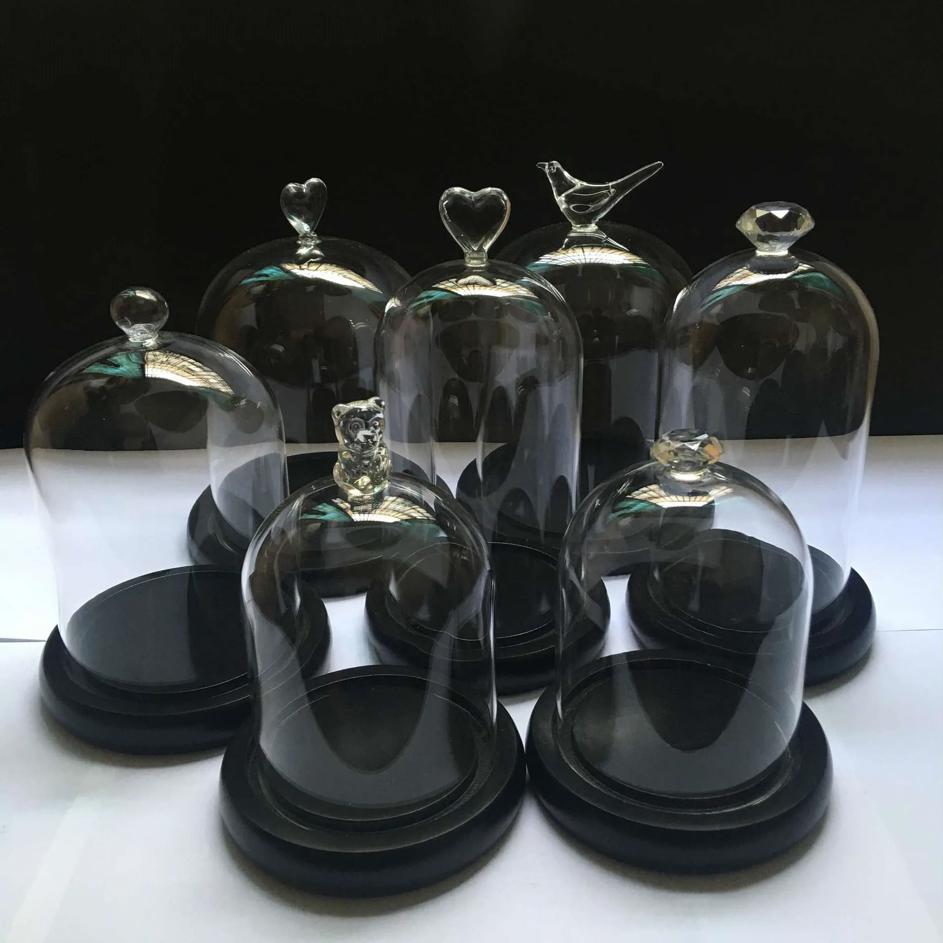Handle Glass Doll Dome With Black Base For Wedding Party Event Table Centerpiece Decoration Cake Cover Valentine's Day Gift
Handle Glass Doll Dome With Black Base For Wedding Party Event Table Centerpiece Decoration Cake Cover Valentine's Day Gift