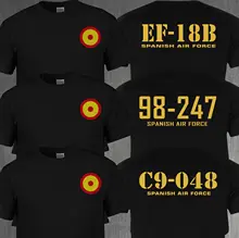 Men T Shirt Fashion Spanish Air Force Roundel T-Shirt Tee Shirt Free Sticker SPAF Spain 2 sides Tee shirt
Men T Shirt Fashion Spanish Air Force Roundel T-Shirt Tee Shirt Free Sticker SPAF Spain 2 sides Tee shirt