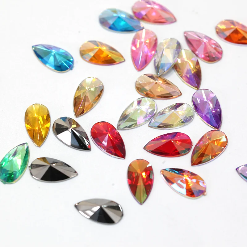 New Arrival 9x18mm 50pcs Teardop Flatback Pointed Acrylic Rhinestone Buttons Droplet Decorate DIY Y3545
New Arrival 9x18mm 50pcs Teardop Flatback Pointed Acrylic Rhinestone Buttons Droplet Decorate DIY Y3545