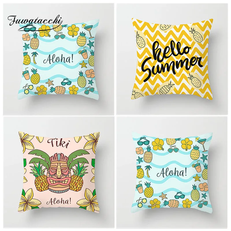 Fuwatacchi Fruit Cushion Cover Flamingo Watermelon Pineapple Strawberry Pillow Cover Chair Home Sofa Home Decoration Accessories
Fuwatacchi Fruit Cushion Cover Flamingo Watermelon Pineapple Strawberry Pillow Cover Chair Home Sofa Home Decoration Accessories