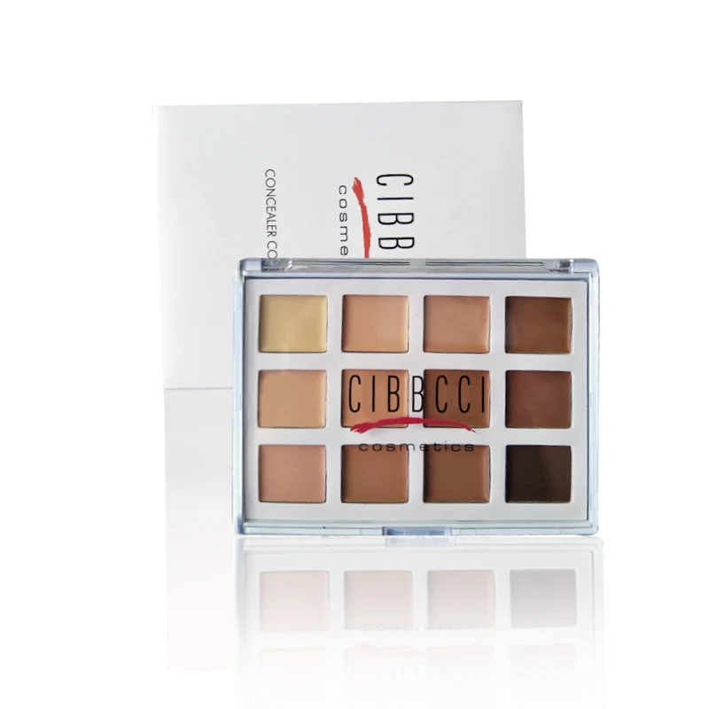 CIBBCCI 9 Colors Cream Concealer Palette Highlighter Bronzer Contour Kit Primer Foundation Base Cosmetics long lasting | Красота и