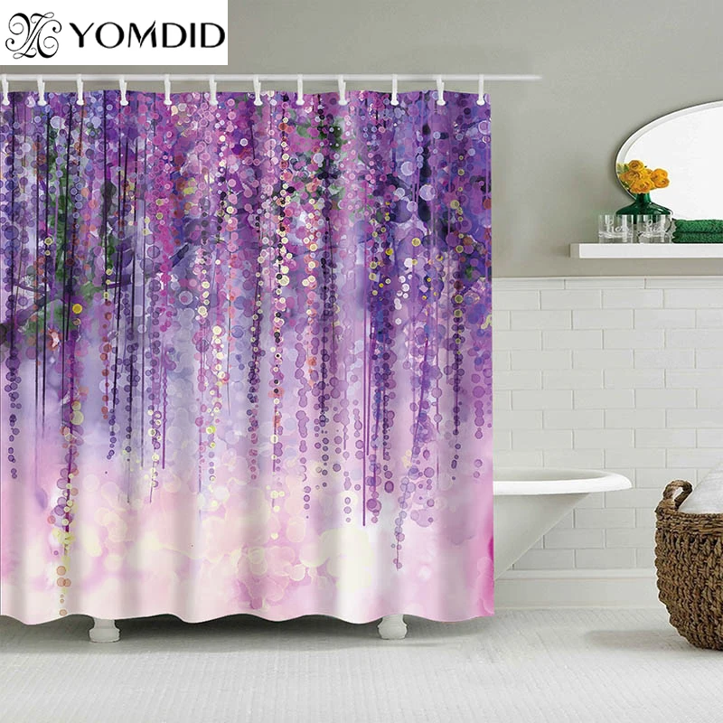 Flowers Pattern Shower Curtains Waterproof Polyester Bath Screen Curtain for Home Decoration Bathroom Printed Shower Curtain
Flowers Pattern Shower Curtains Waterproof Polyester Bath Screen Curtain for Home Decoration Bathroom Printed Shower Curtain