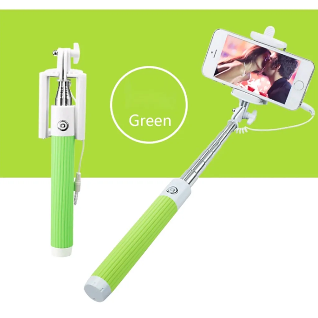 6Colors Mini Lightweight Wired Extendable Portable Self-Pole Tripod Monopod Handheld Selfie Stick Support IOS and Android system
6Colors Mini Lightweight Wired Extendable Portable Self-Pole Tripod Monopod Handheld Selfie Stick Support IOS and Android system