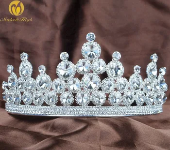 Exquisite Wedding Bridal Tiara Crown Brides Headband Clear Crystal Rhinestone Miss Beauty Pageant Fashion Hair Jewelry
Exquisite Wedding Bridal Tiara Crown Brides Headband Clear Crystal Rhinestone Miss Beauty Pageant Fashion Hair Jewelry