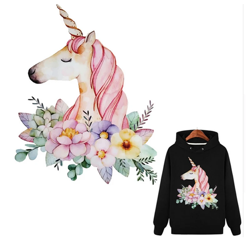 Cartoon Flower Unicorn Ironing On Patches Heat Transfers Press Stickers for Families Patch DIY Appliques for Parent childs
Cartoon Flower Unicorn Ironing On Patches Heat Transfers Press Stickers for Families Patch DIY Appliques for Parent childs