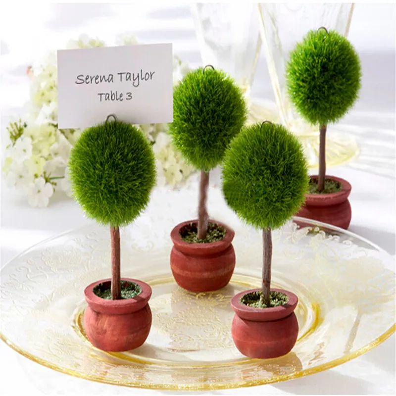 24pcs/lot Wedding Favor Topiary Tree Photo and Place Card Holder Wedding Table Decoration
24pcs/lot Wedding Favor Topiary Tree Photo and Place Card Holder Wedding Table Decoration