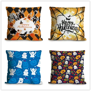 Custom Cushion Cover,Canvas Decorative Pillows Case ,Halloween Pillow Cover, Sofa Pillowcase 45cm*45cm ,Halloween Decorations 
Custom Cushion Cover,Canvas Decorative Pillows Case ,Halloween Pillow Cover, Sofa Pillowcase 45cm*45cm ,Halloween Decorations