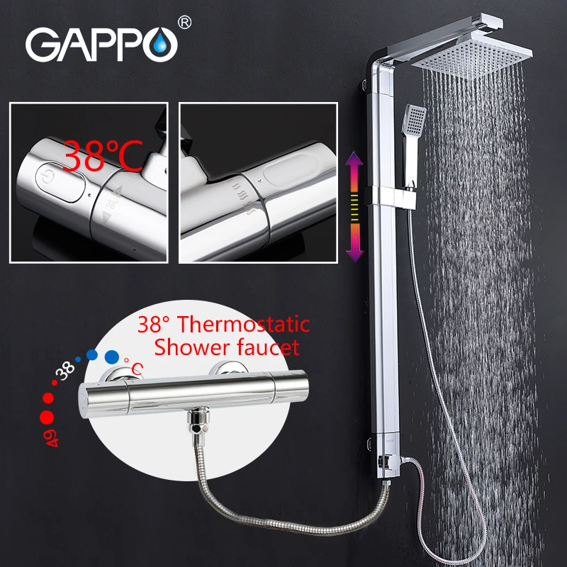 GAPPO Shower Faucets thermostatic shower bath shower thermostatic faucet bath shower 
GAPPO Shower Faucets thermostatic shower bath shower thermostatic faucet bath shower