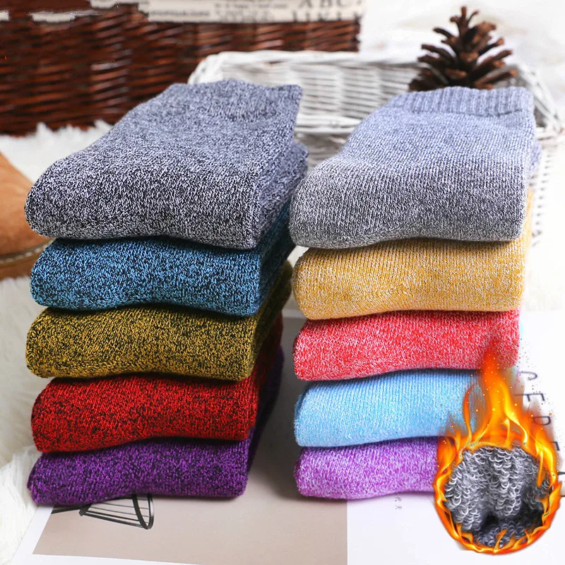 Ladies Thickened Woolen Hosiery Autumn Winter Cotton Warm Hose Winter Cotton Socks Japanese Style Socks
Ladies Thickened Woolen Hosiery Autumn Winter Cotton Warm Hose Winter Cotton Socks Japanese Style Socks