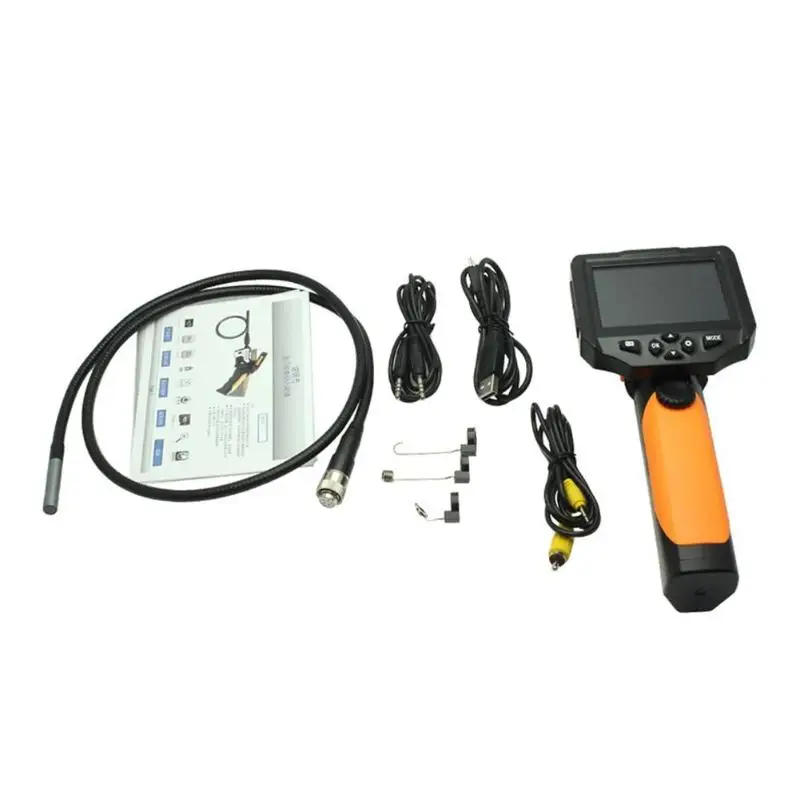 

360 Rotated NTS200 3.5" LCD Screen Dia 5.5mm 1M/3M Inspection Tube Snake Camera Endoscope Borescope Zoom