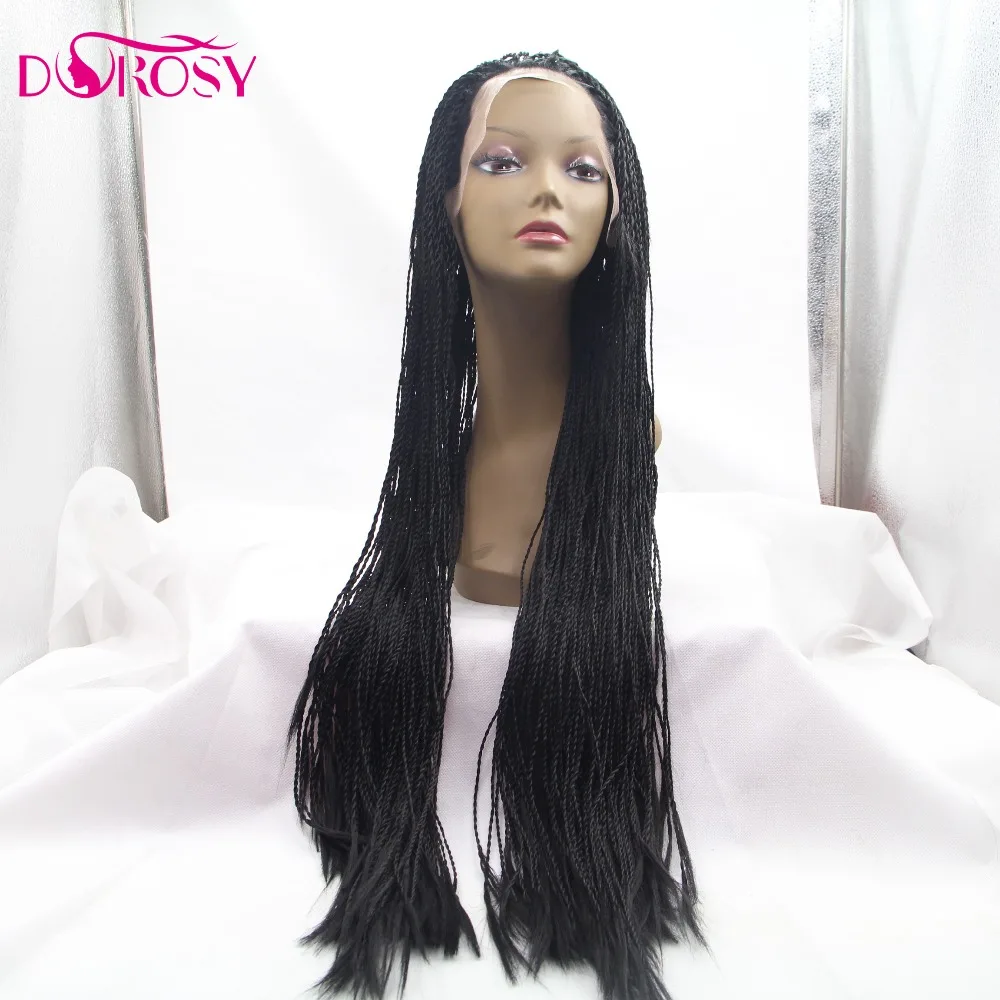 DOROSY HAIR High Temperature Fiber Wig Synthetic Lace Front Wig Long Straight Black Crochet Braids For African Women
DOROSY HAIR High Temperature Fiber Wig Synthetic Lace Front Wig Long Straight Black Crochet Braids For African Women