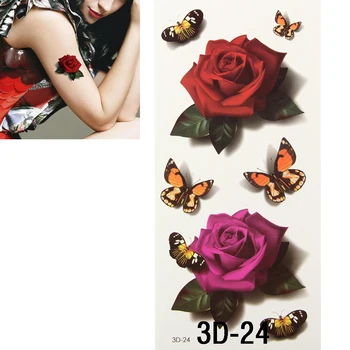 Sexy Red Pink Rose 3d Temporary Tattoo Body Art Flash Tattoo Sticker 19*9cm Waterproof Tatoo Home Decor Wall Sticker
Sexy Red Pink Rose 3d Temporary Tattoo Body Art Flash Tattoo Sticker 19*9cm Waterproof Tatoo Home Decor Wall Sticker