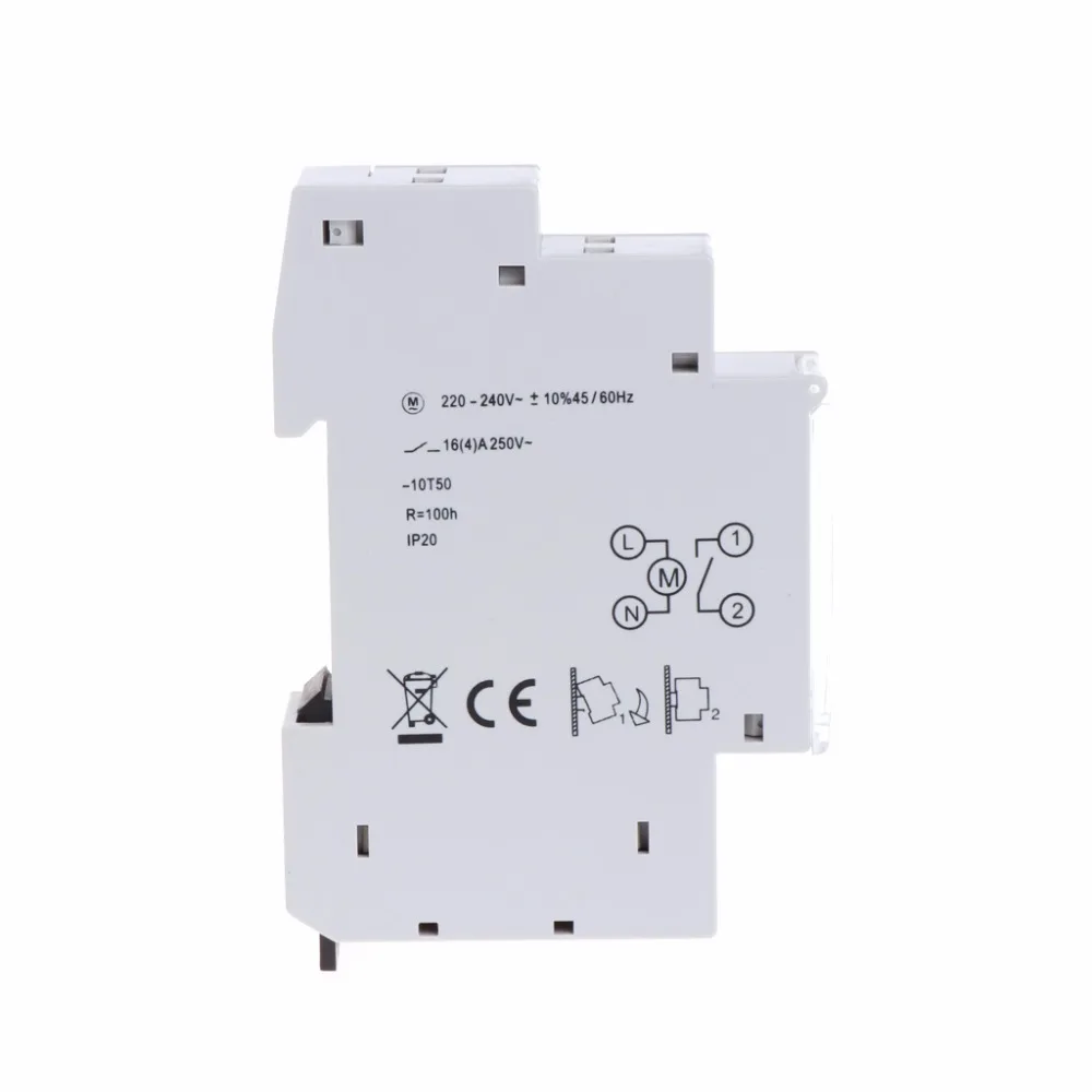 Mechanical 24 Hours Programmable Din Rail Timer Switch Relay 110-240V 16A Time Switches
Mechanical 24 Hours Programmable Din Rail Timer Switch Relay 110-240V 16A Time Switches