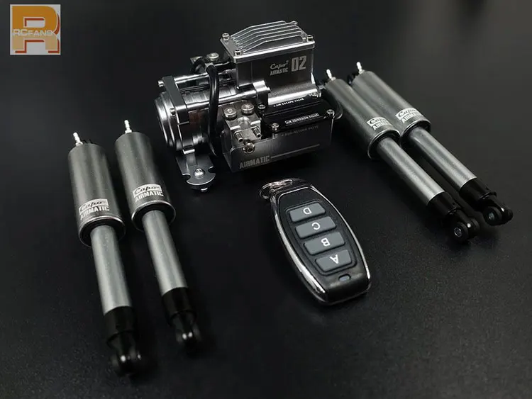 Pneumatic suspension air suspension system AIRMATIC II For CD15827 for RC Rock crawler 4x4 Truck Capo Jkmax JK Wrangler 1/10
Pneumatic suspension air suspension system AIRMATIC II For CD15827 for RC Rock crawler 4x4 Truck Capo Jkmax JK Wrangler 1/10