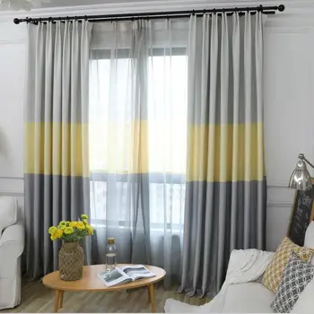 Gradient Blackout Nordic Modern Curtains for Living Room Decorative Three Colors Fabric Bedroom Curtain Window Shades Panel
Gradient Blackout Nordic Modern Curtains for Living Room Decorative Three Colors Fabric Bedroom Curtain Window Shades Panel