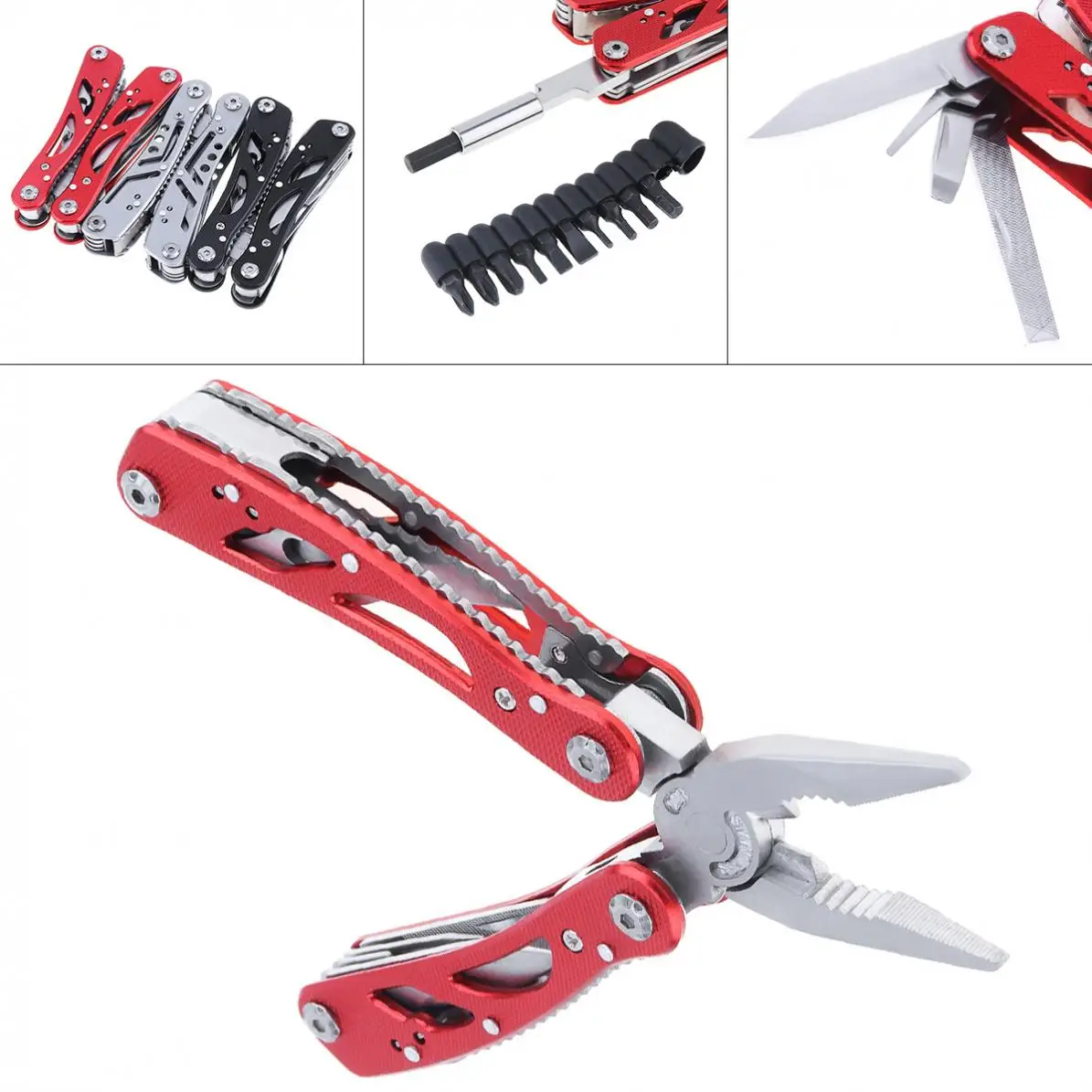 Mini Built-in Spring Combination Folding Pliers with Screwdriver Set and Hand Polished Surface Treatment for Camping Outdoors
Mini Built-in Spring Combination Folding Pliers with Screwdriver Set and Hand Polished Surface Treatment for Camping Outdoors