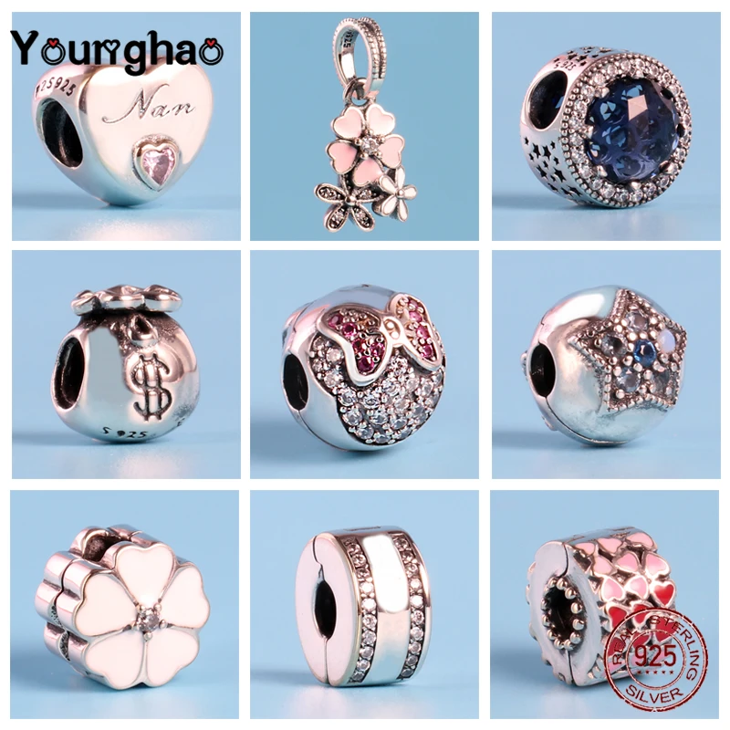 Younghao Jewelry 925 Sterling Silver Heart Minnie Clips Beads Pendants For Jewelry Making Fit Original Pandora Charms Bracelet
Younghao Jewelry 925 Sterling Silver Heart Minnie Clips Beads Pendants For Jewelry Making Fit Original Pandora Charms Bracelet