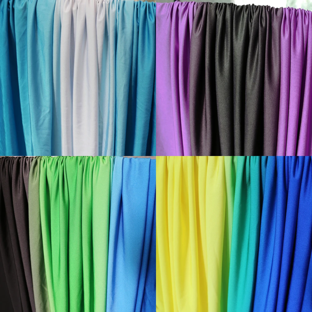 50cm*150cm 4 Way Stretch Polyester Spandex Fabric gradient elastic material for Dancer Swimwear Diy knit fabric
50cm*150cm 4 Way Stretch Polyester Spandex Fabric gradient elastic material for Dancer Swimwear Diy knit fabric