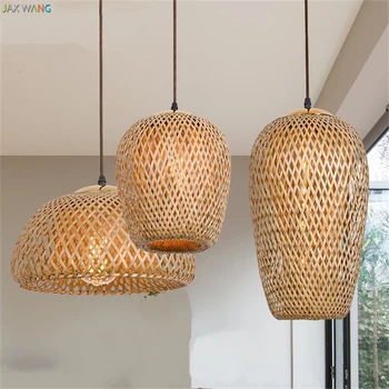 JW_Southeast Asia LED Handing Made Pendant Lamps Bamboo Pendant Lights for Living Room Restaurant Bedroom Home Lighting Fixtures
JW_Southeast Asia LED Handing Made Pendant Lamps Bamboo Pendant Lights for Living Room Restaurant Bedroom Home Lighting Fixtures