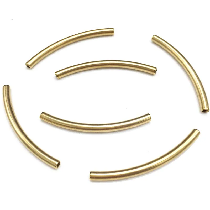 Hot Gold plated Wholesale Smooth stainless steel Curved Tube Connector Charm Beads 10pcs/lot for Jewelry Making Bracelets
Hot Gold plated Wholesale Smooth stainless steel Curved Tube Connector Charm Beads 10pcs/lot for Jewelry Making Bracelets